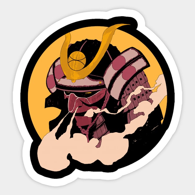 Demon Breath Sticker by fennertoorac